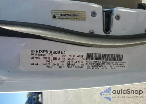 2014 Jeep Compass Sport из США, поврежденный, VIN 1C4NJCBB6ED648798